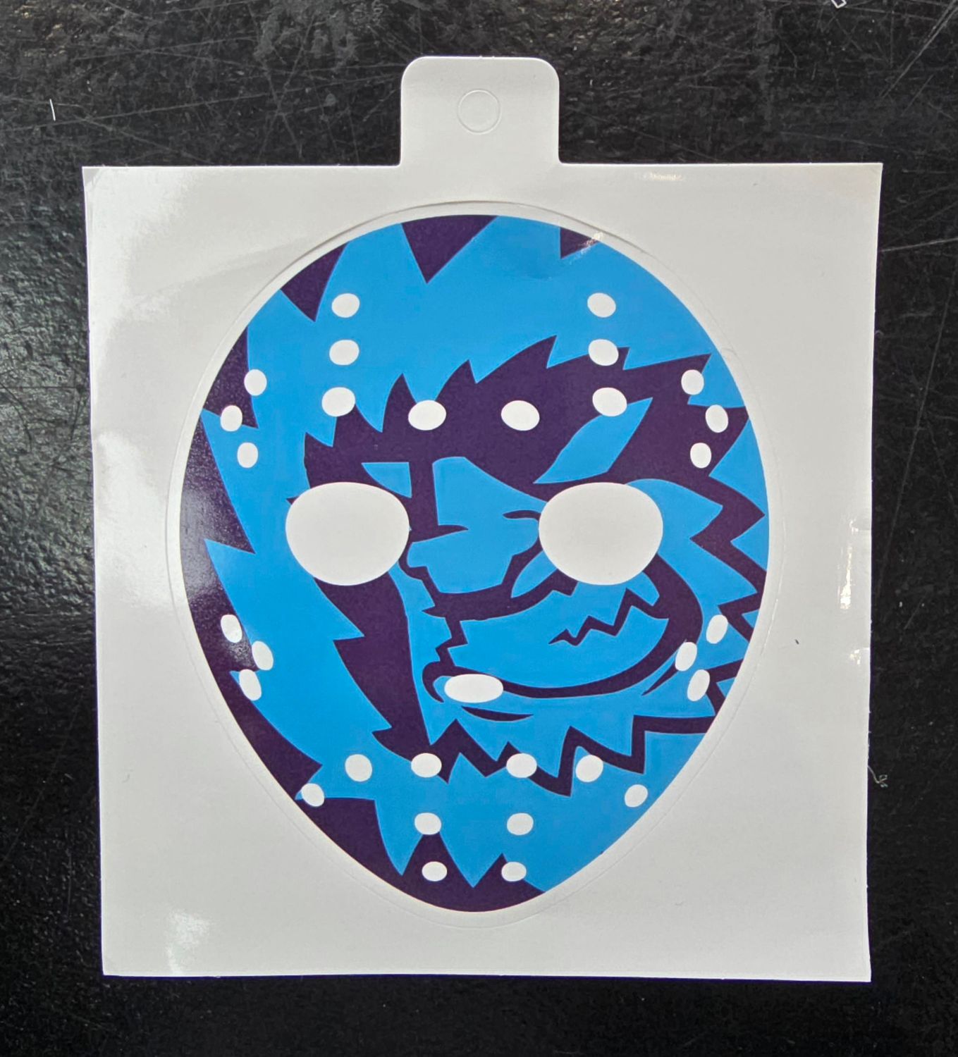 Jacksonville Icemen Hockey Mask Sticker