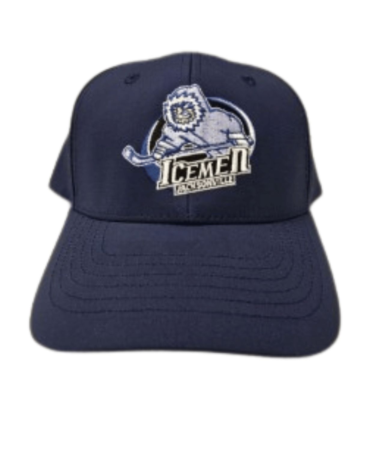 Icemen Core Mid Profile Navy Primary Logo Hat