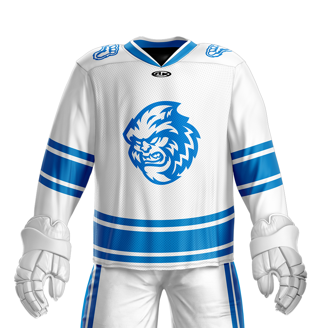 Jacksonville Icemen 26-27 White Third Youth Jersey