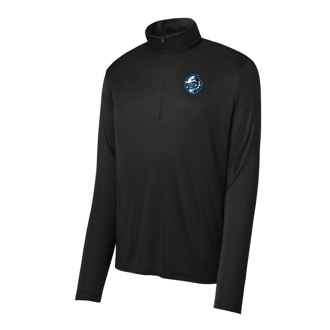 Jax Icemen Black Sport-Tek Posicharge 1/4 Zip