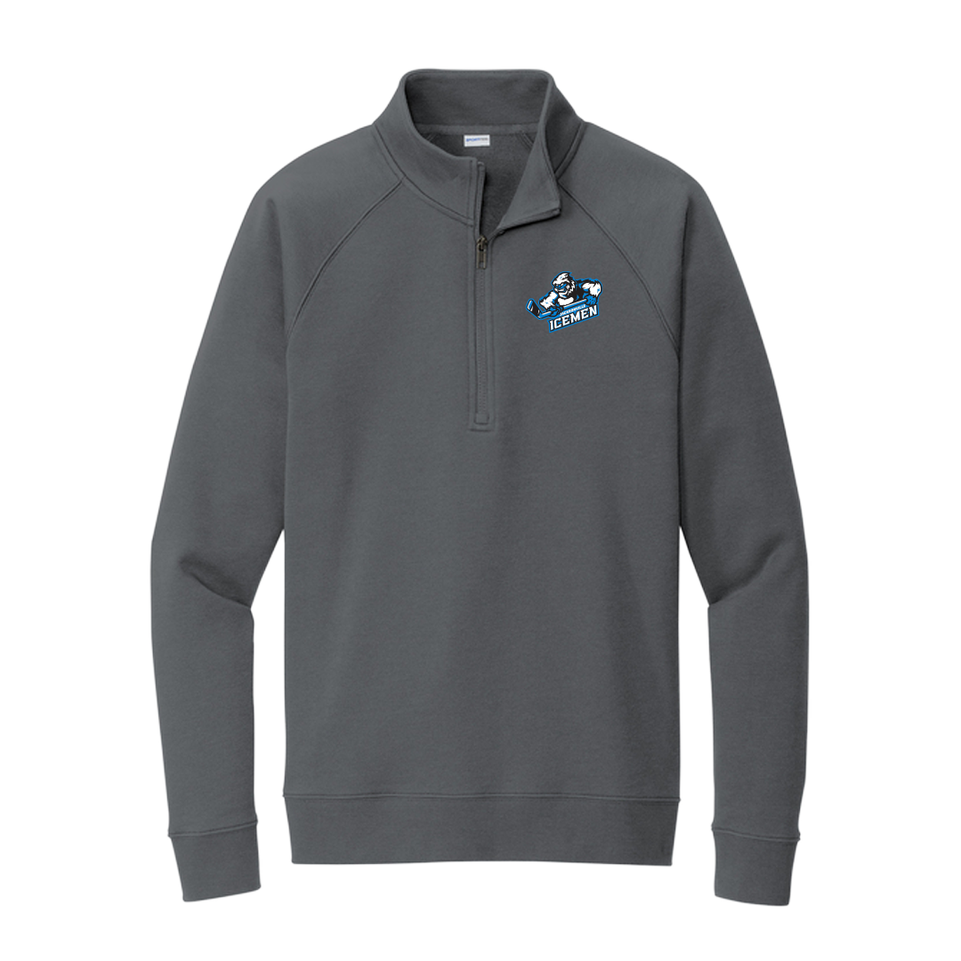Jax Icemen Dark Smoke Grey Drive Fleece 1/4 Zip
