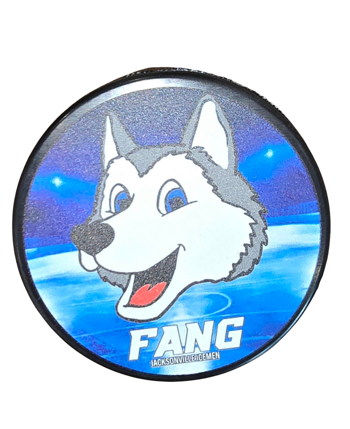 26-27 Jacksonville Icemen Mascot Puck