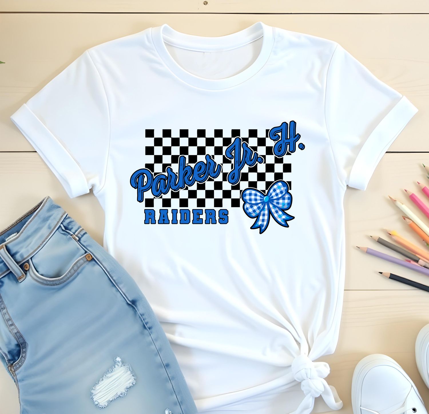 Checkers &amp; Bow