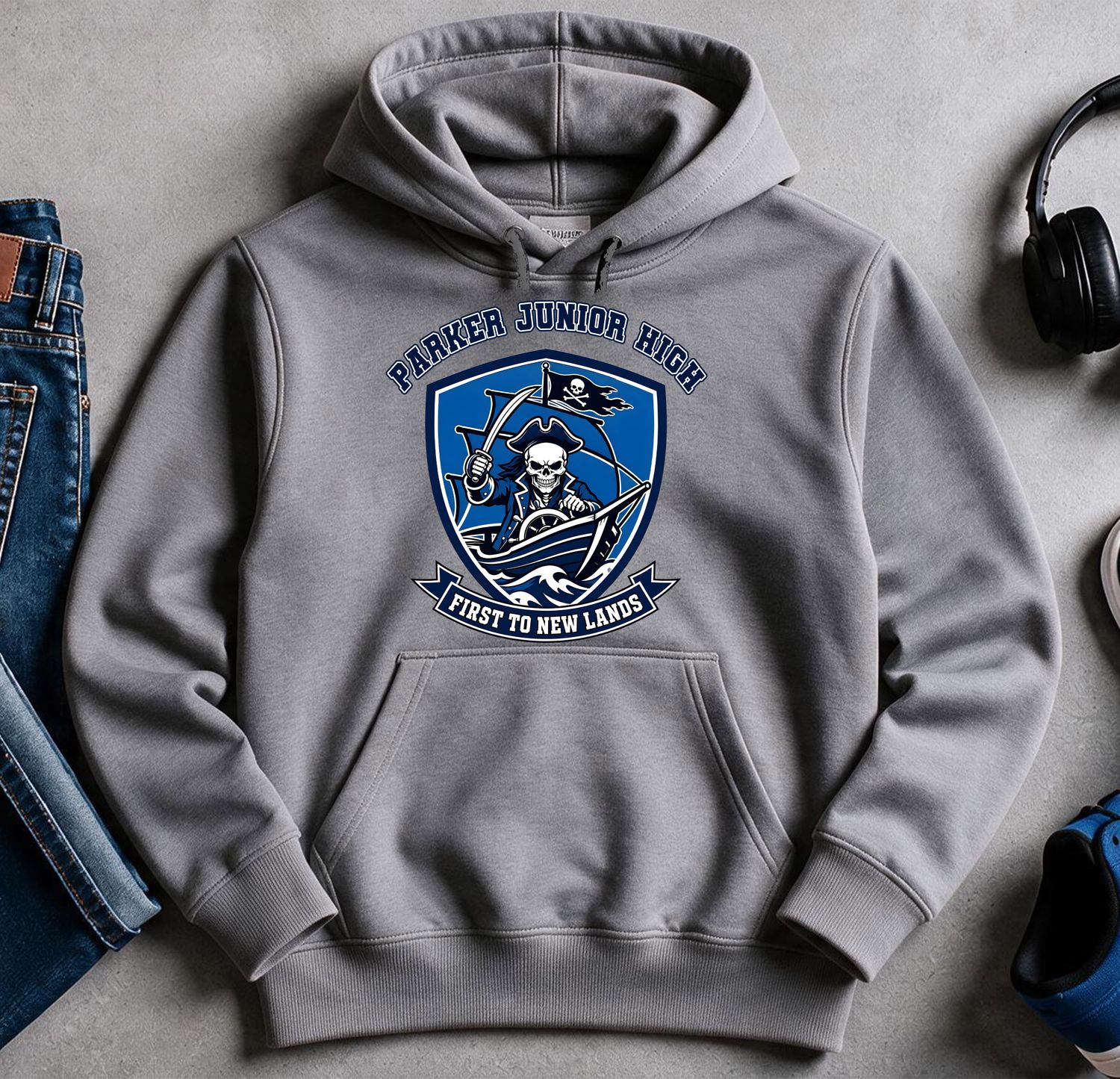First to New Lands (Parker JH) HOODIE