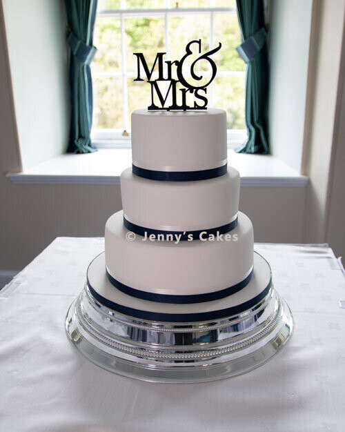 Gretna Three Tier Wedding Cake