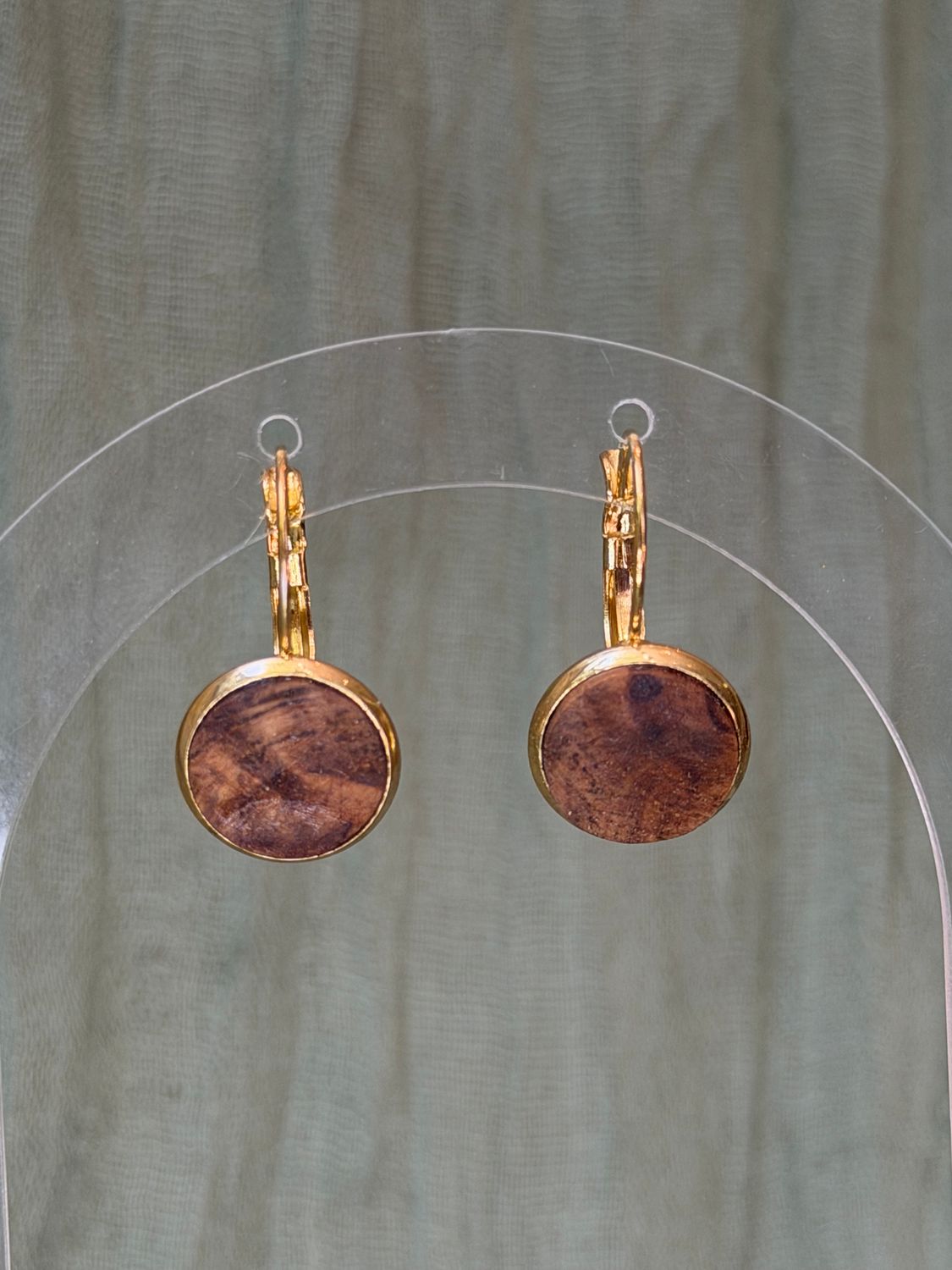 Oorbellen van boomparel Oorbellen van boomparel