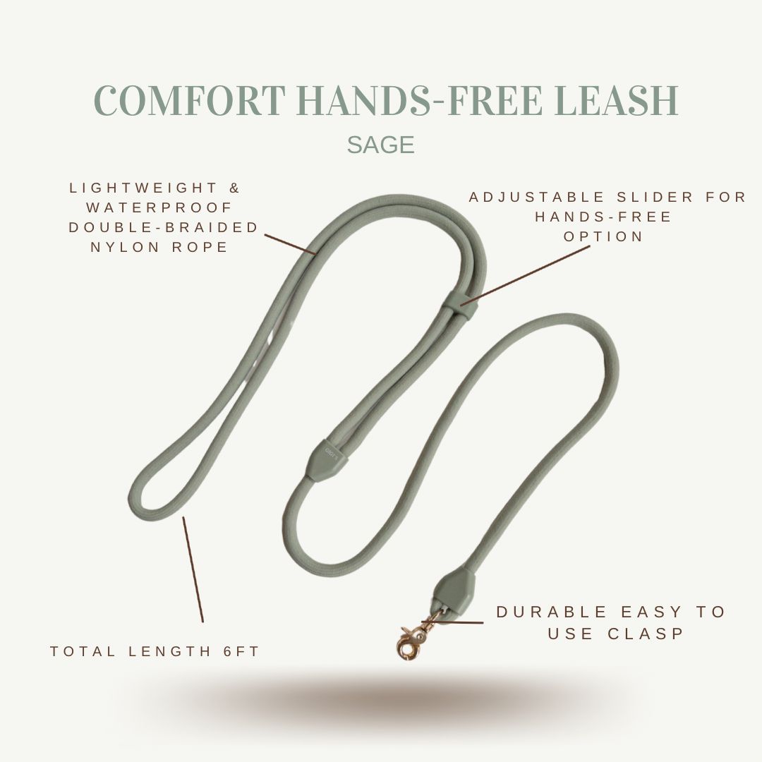 COMFORT HANDS-FREE SAGE LEASH