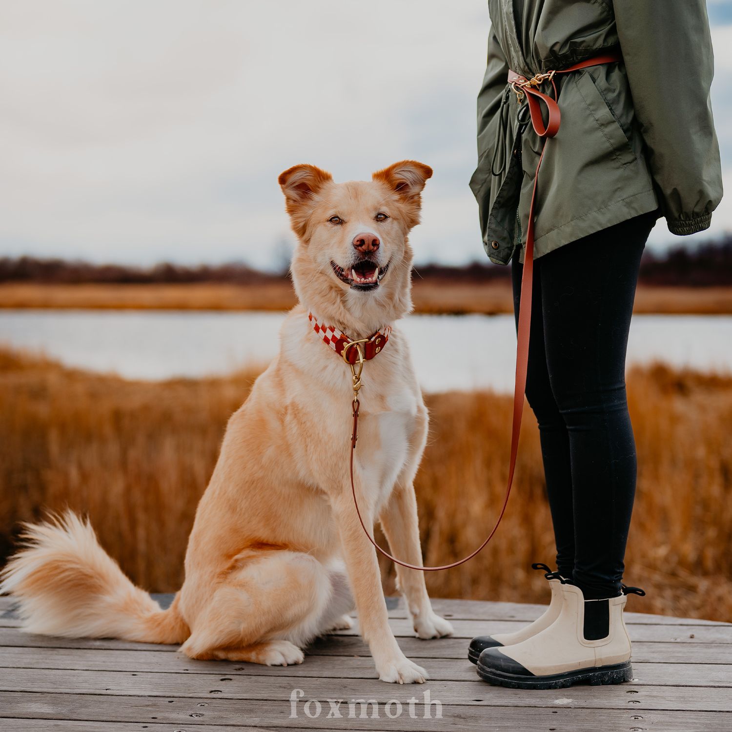 Hands-Free Dog Leash Waterproof and Handmade