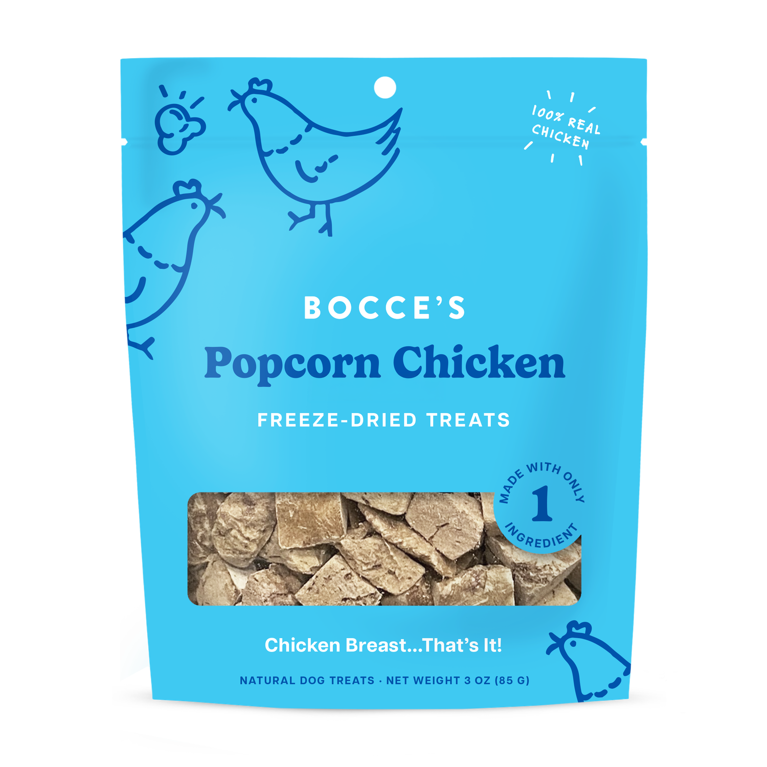 Popcorn Chicken, Freeze-Dried, 3oz
