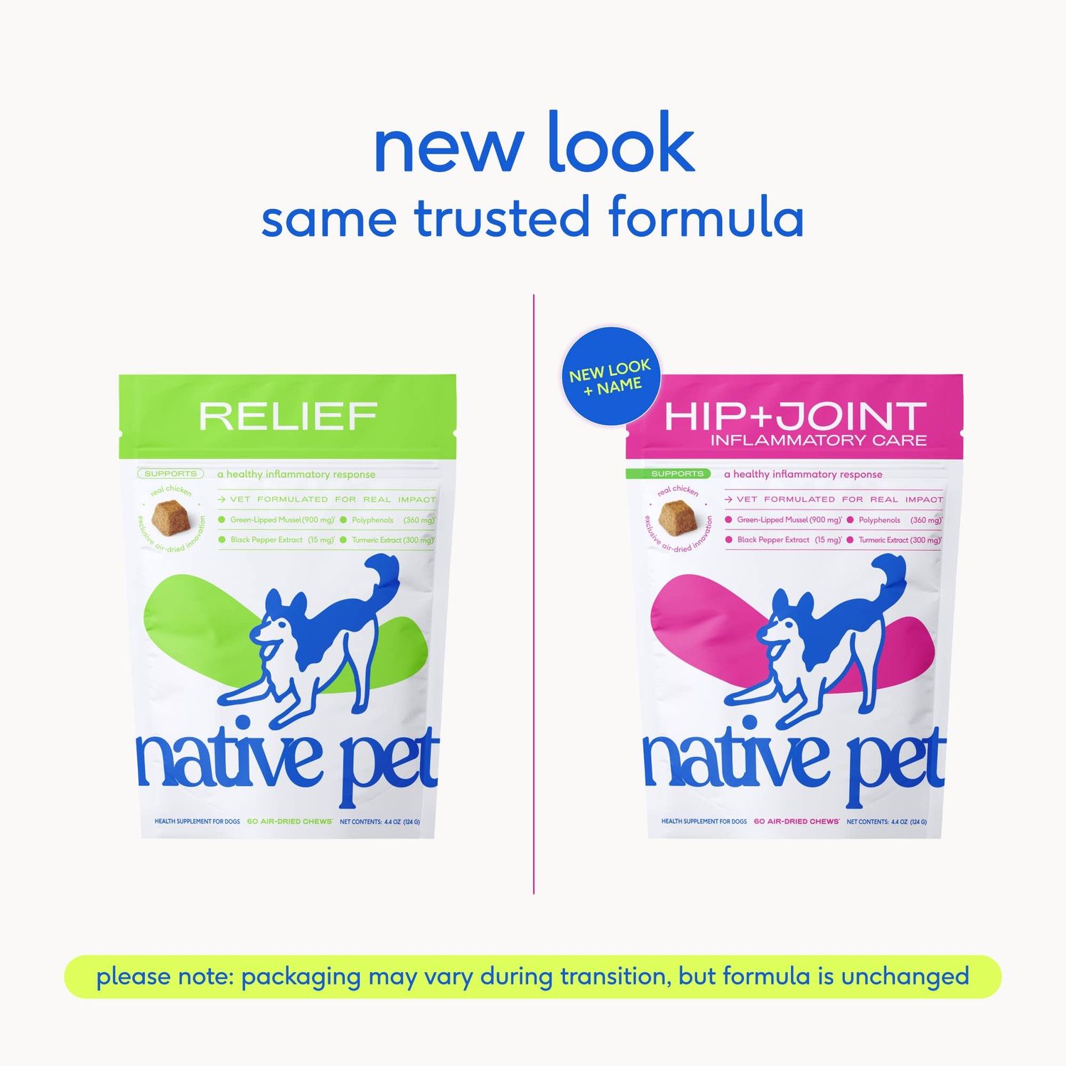Hip+Joint Inflammatory Care Chews, Hip &amp; Joint Supplement