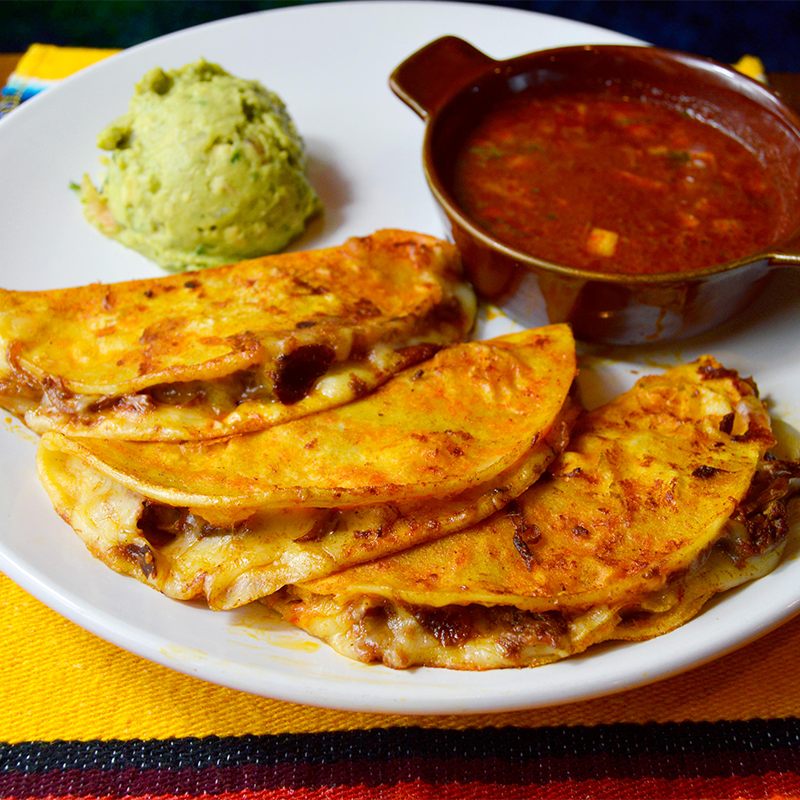 Tacos de birria(3)with consome