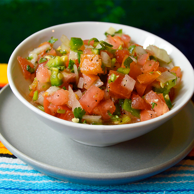 Pico de gallo with Chips