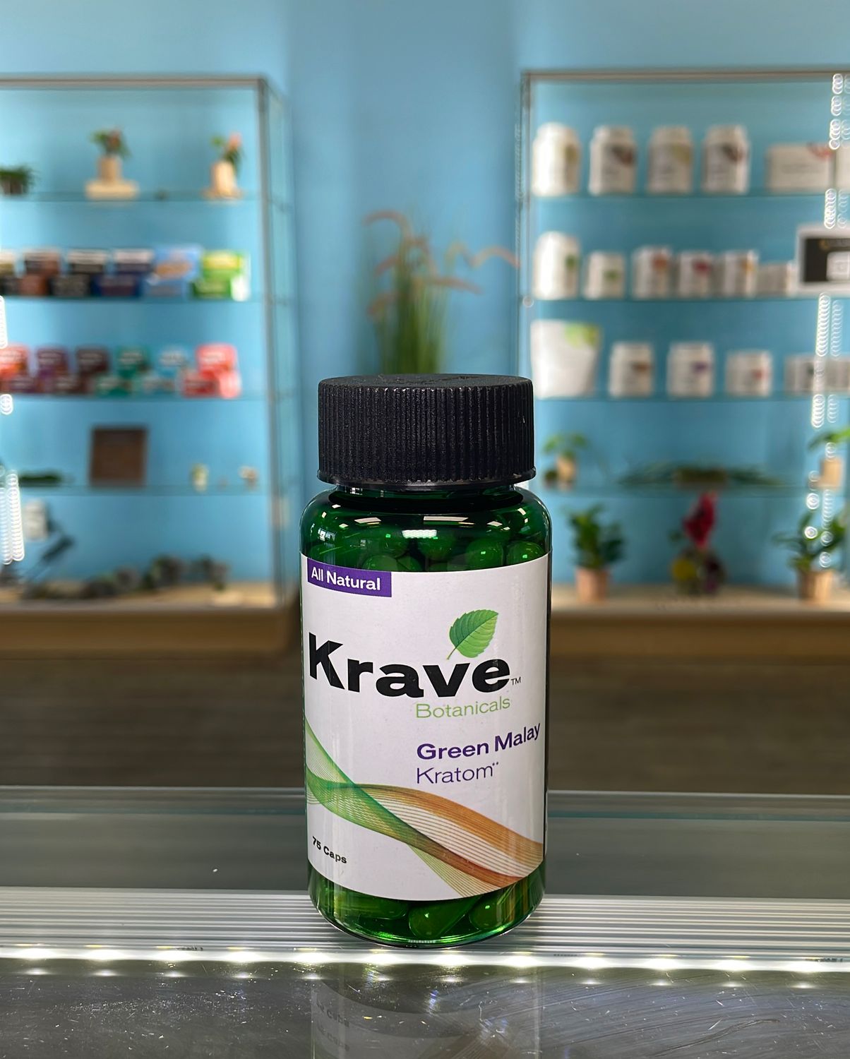 Krave Kratom Capsules 75ct - Green Malay