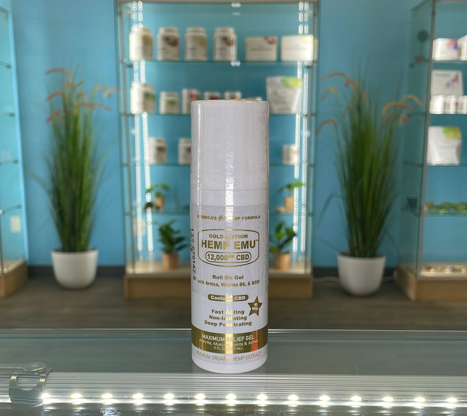 Hemp Emu CBD Roll-on 12,000mg