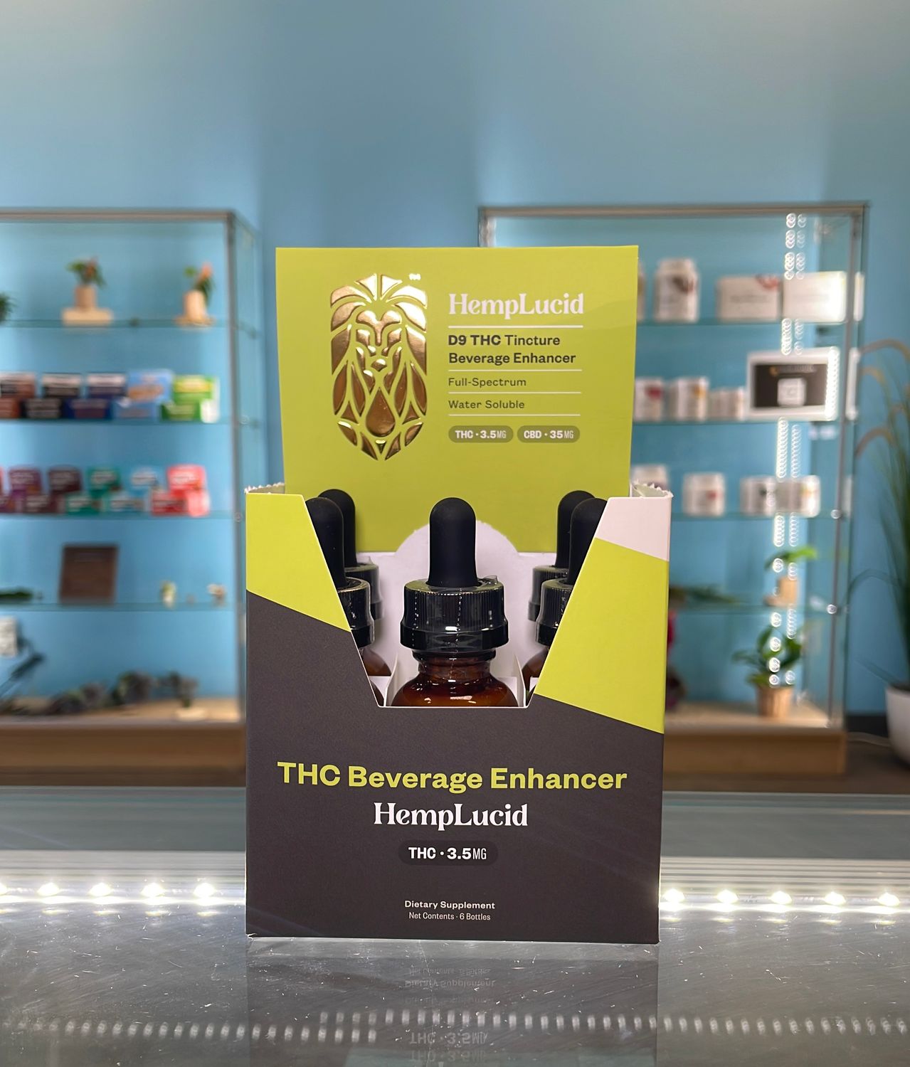 HempLucid D9 THC Beverage Enhancer
