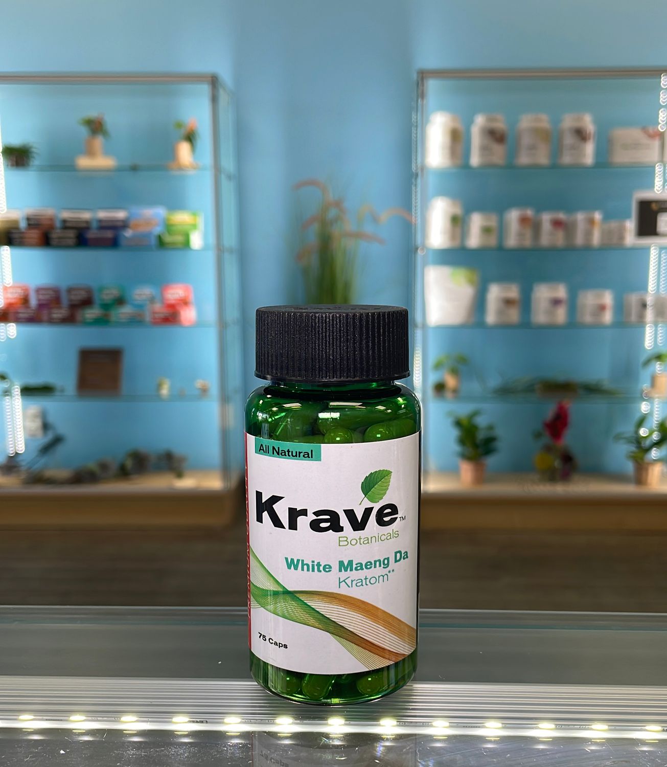 Krave Kratom Capsules 75ct - White Maeng Da