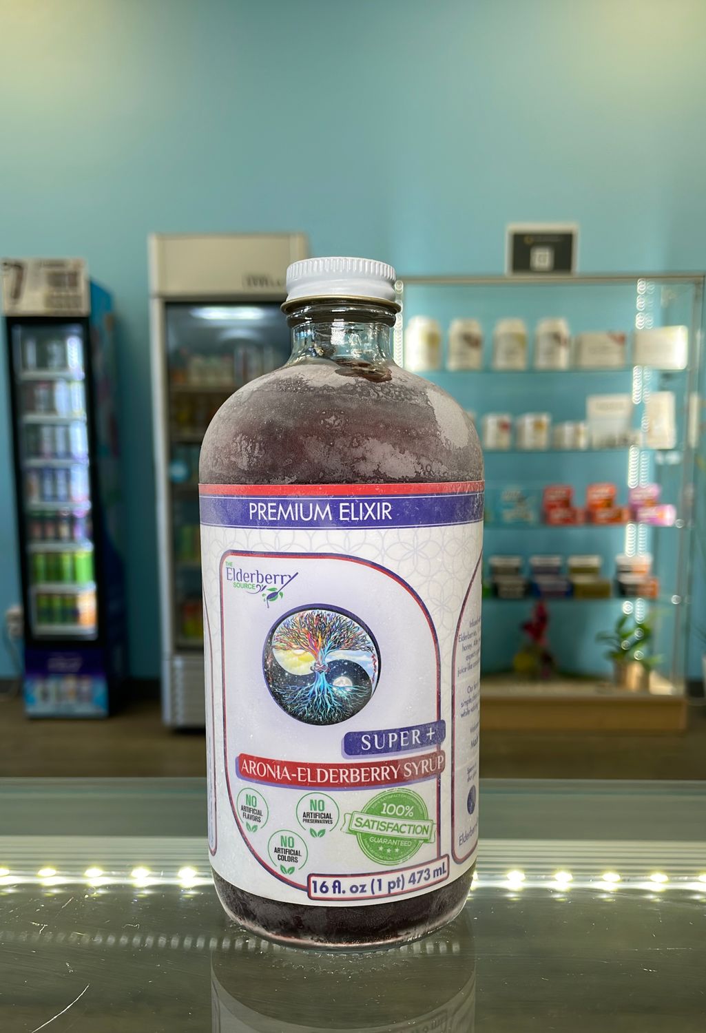 Aronia Elderberry Syrup