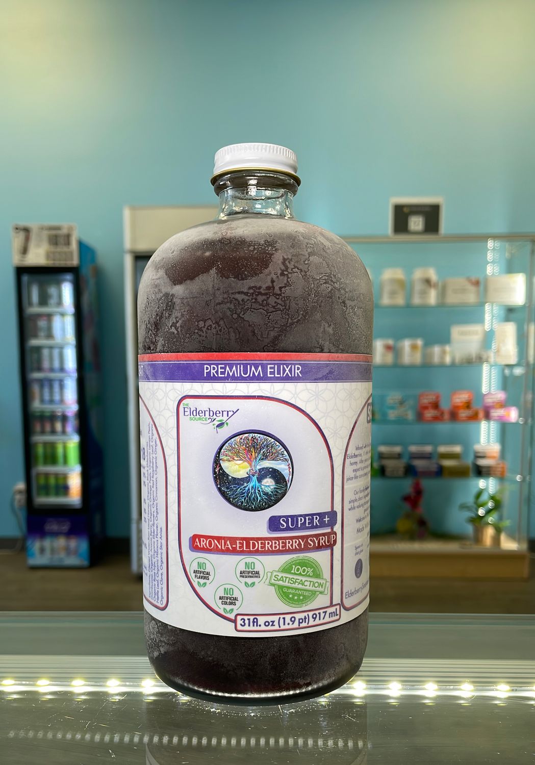 Aronia Elderberry Syrup 31 oz.