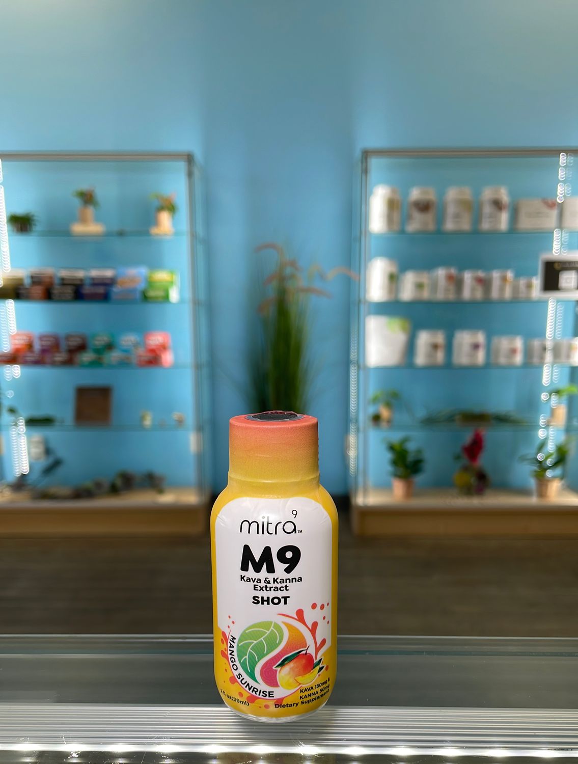 Mitra 9 M9 Kava &amp; Kanna Extract shot - Mango Sunrise