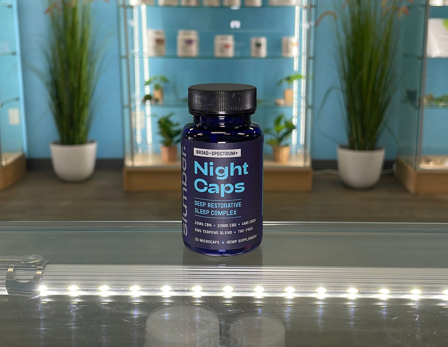 Slumber Night Caps CBD:CBN Capsules THC free
