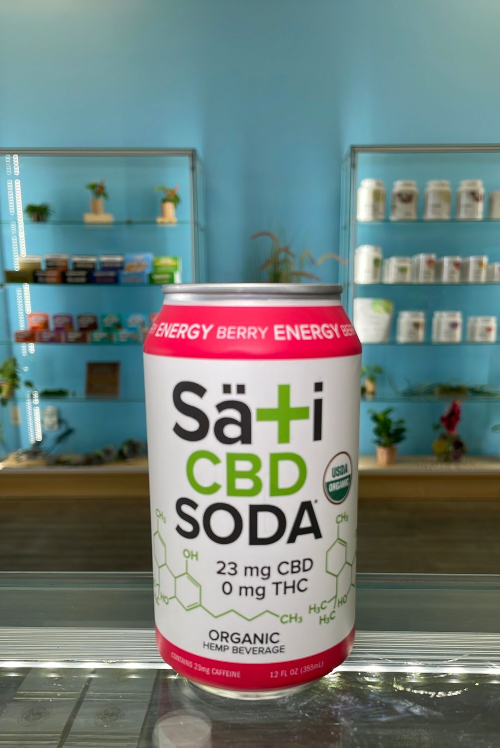 Sati Soda Organic Functional CBD Drink - Energy
