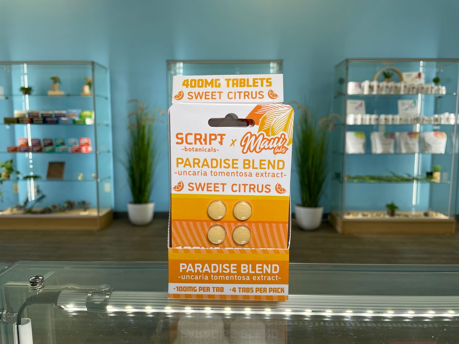 Script Botanicals 400mg 4ct - Sweet Citrus