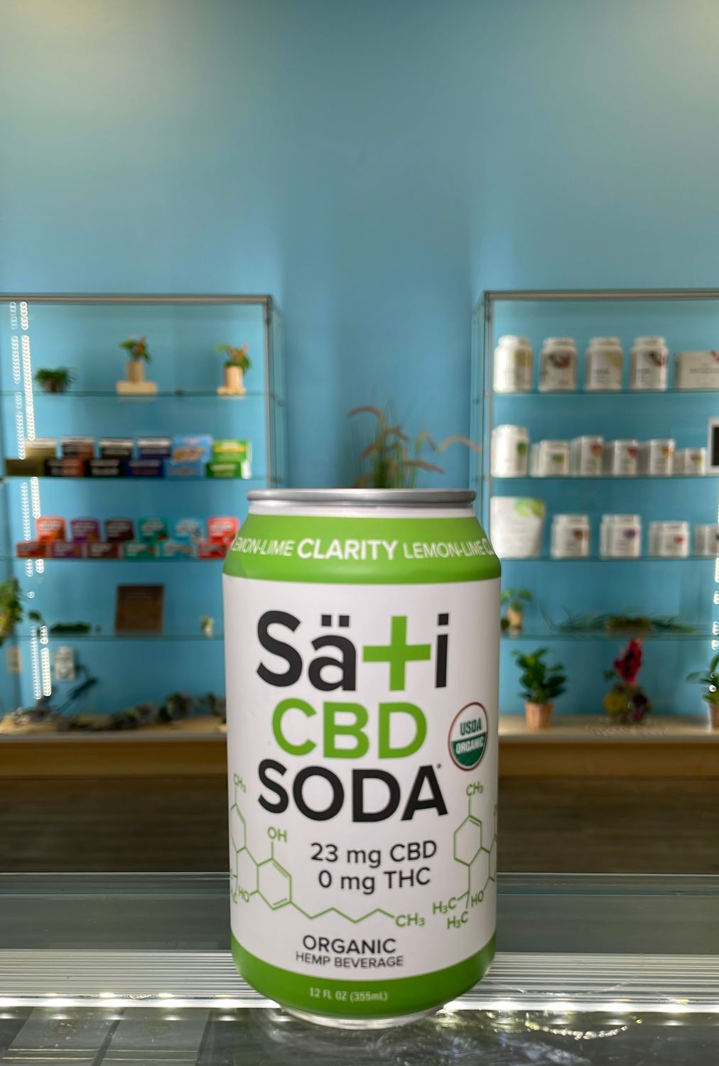 Sati Soda Organic Functional CBD Drink - Clarity