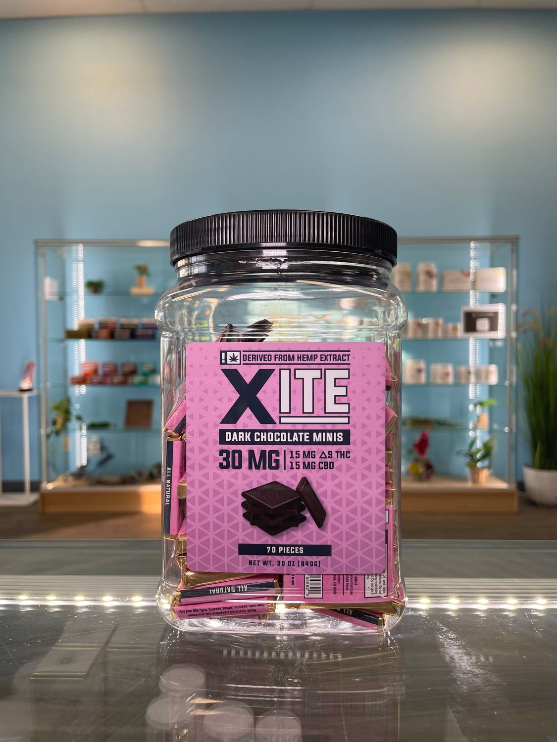 Xite Milk Chocolate, Delta9/CBD 30mg