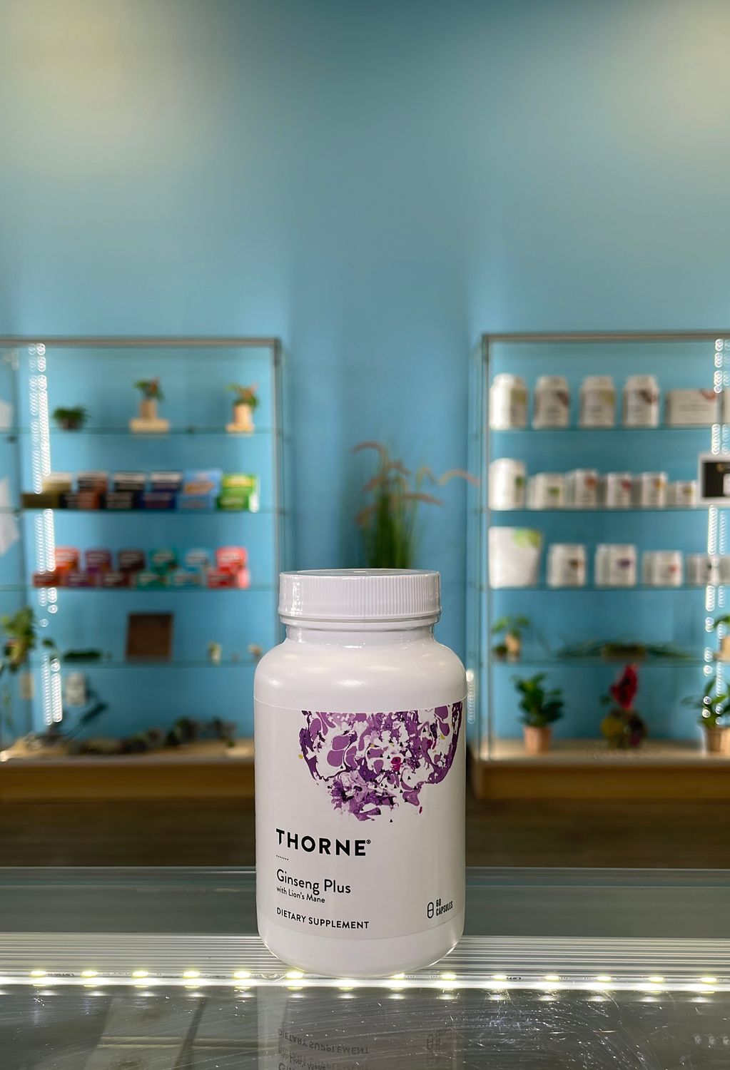 Thorne - Ginseng Plus w/ Liones Mane - 60ct