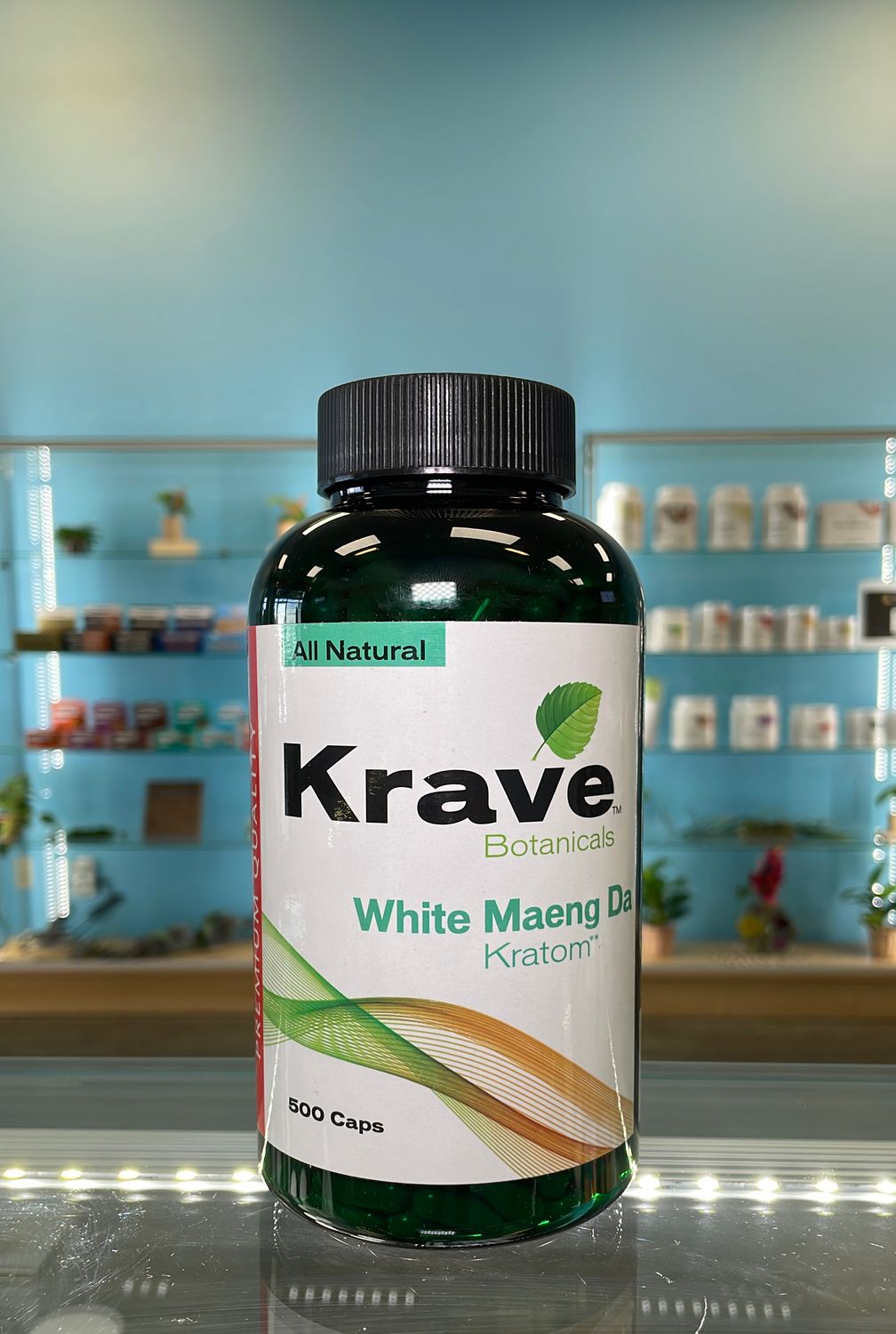 Krave Kratom Capsules 500ct - White Maeng Da
