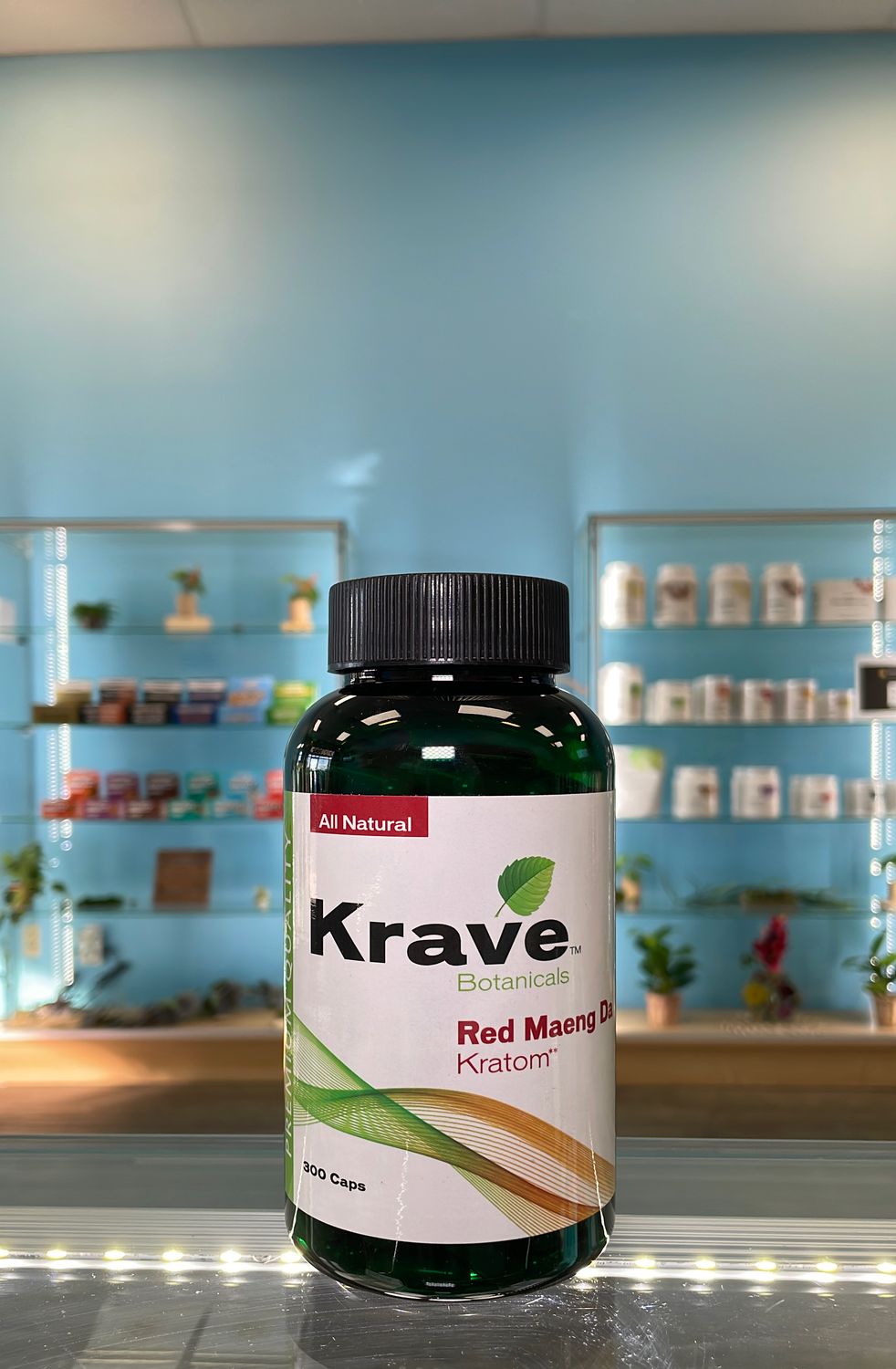 Krave Kratom Capsules 300ct - Red Maeng Da