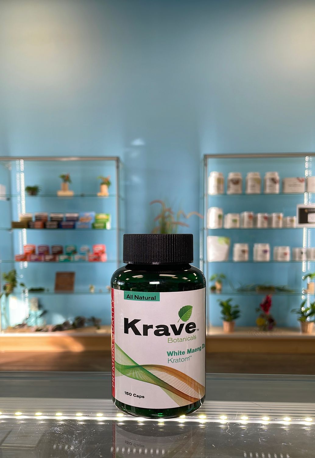 Krave Kratom Capsules 150ct - White Maeng Da