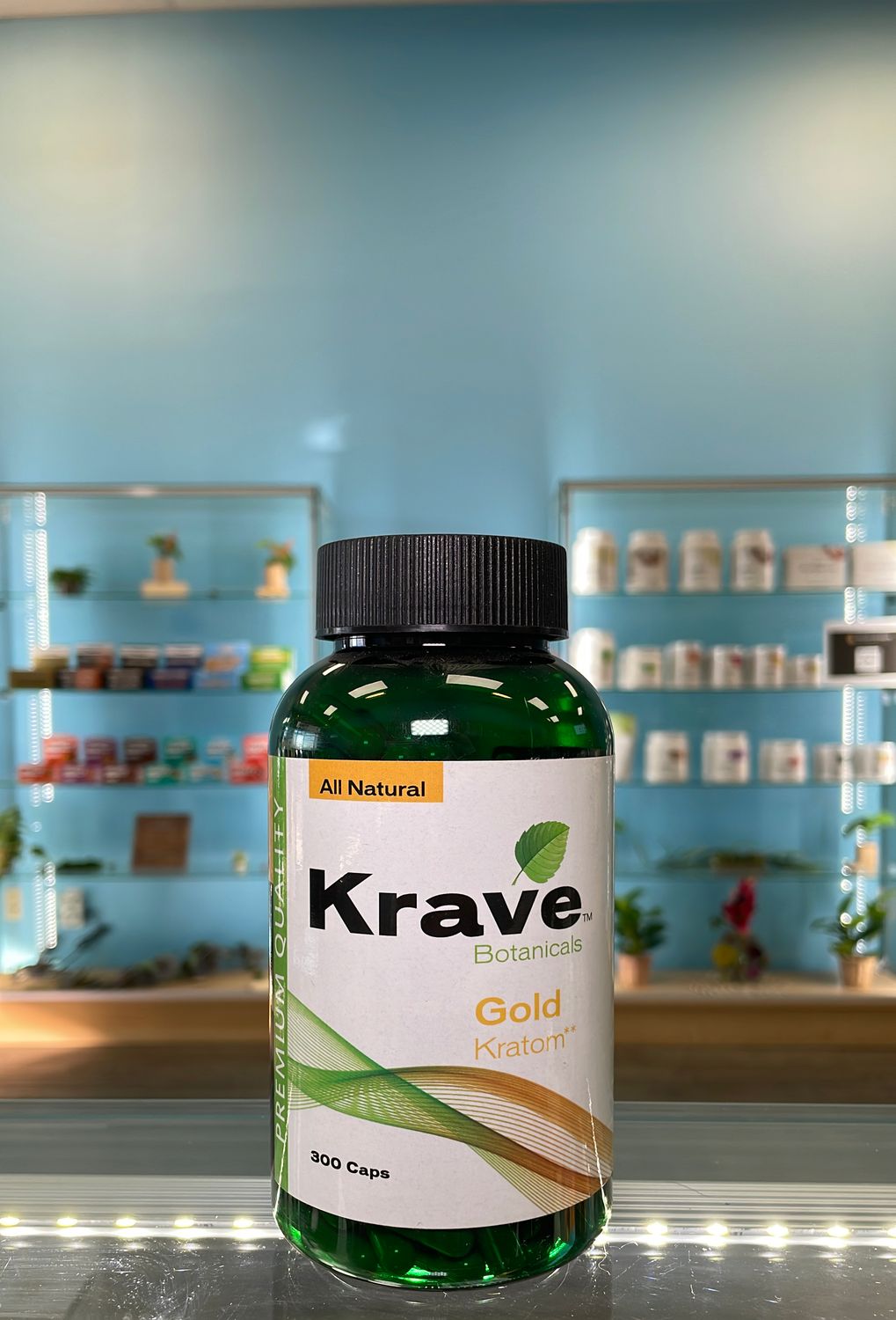Krave Kratom Capsules 300ct - Gold