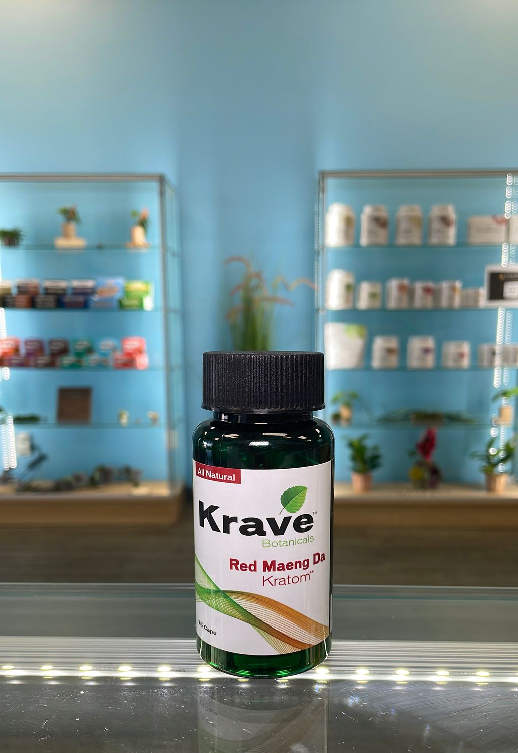 Krave Kratom Capsules 75ct - Red Maeng Da