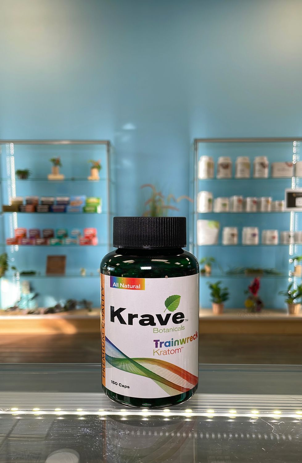 Krave Kratom Capsules 150ct - Trainwreck