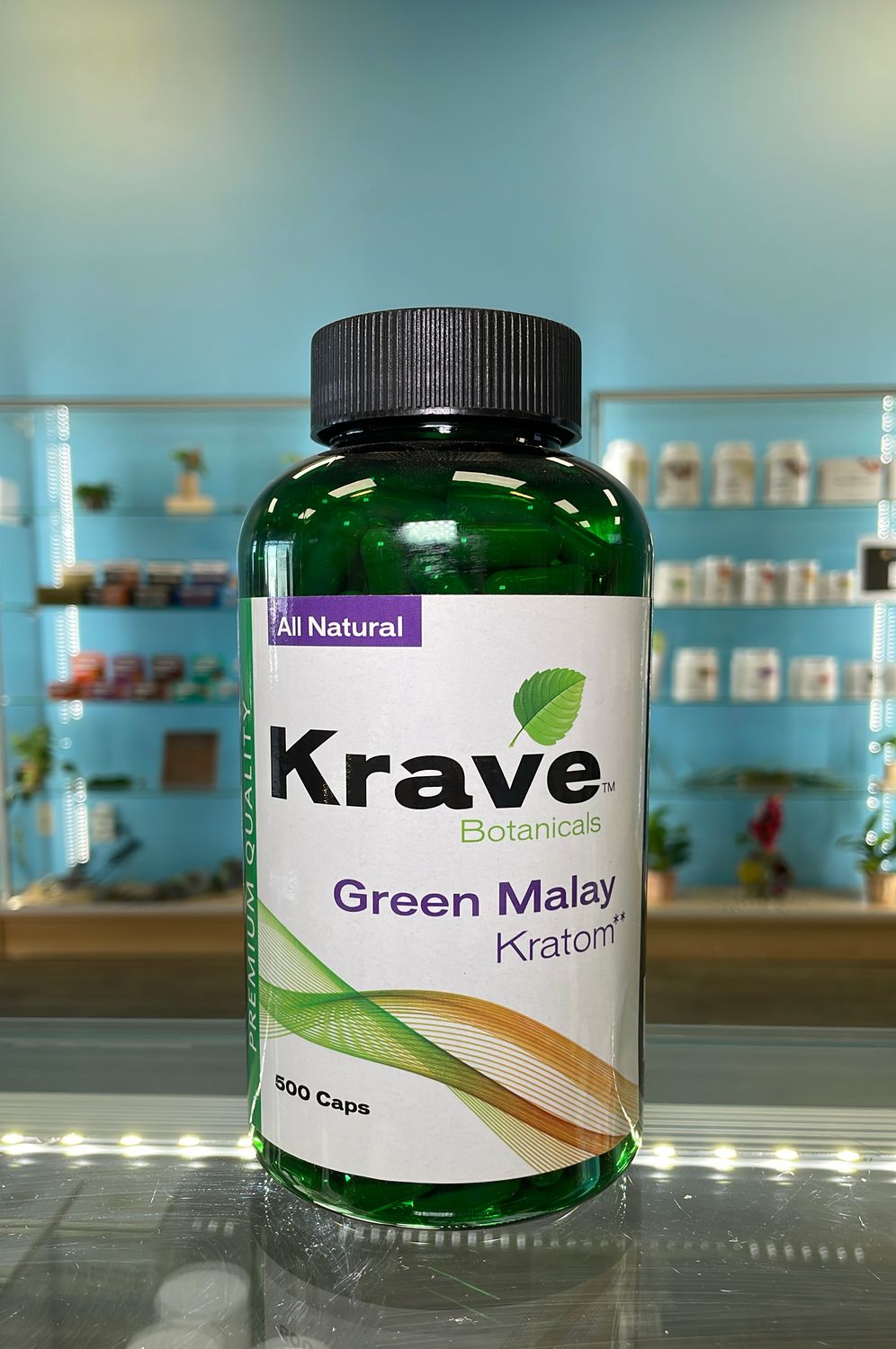 Krave Kratom Capsules 500ct - Green Malay