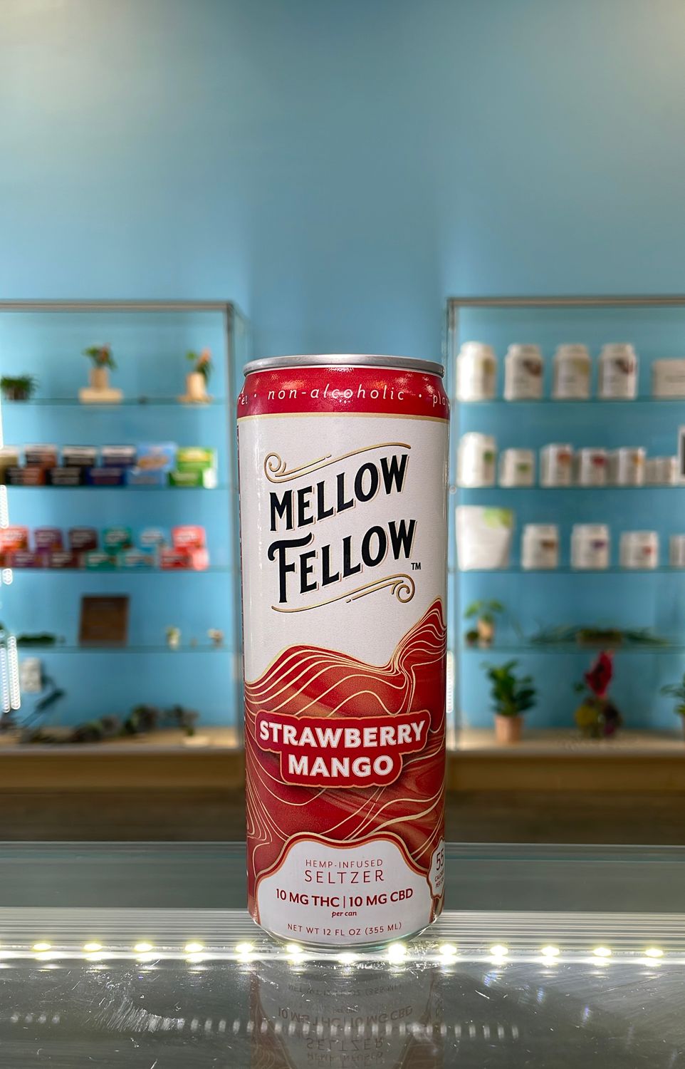 Mellow Fellow Seltzer - Strawberry Mango