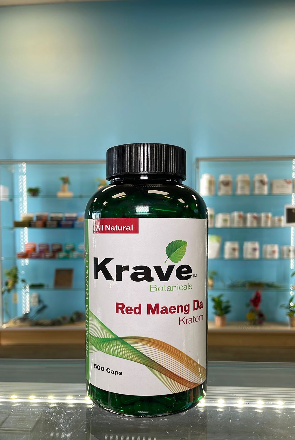 Krave Kratom Capsules 500ct - Red Maeng Da