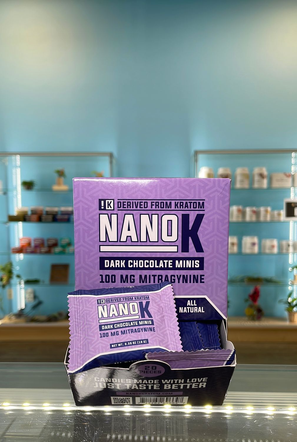 Nano K Kratom Chocolate 100mg - Dark Chocolate