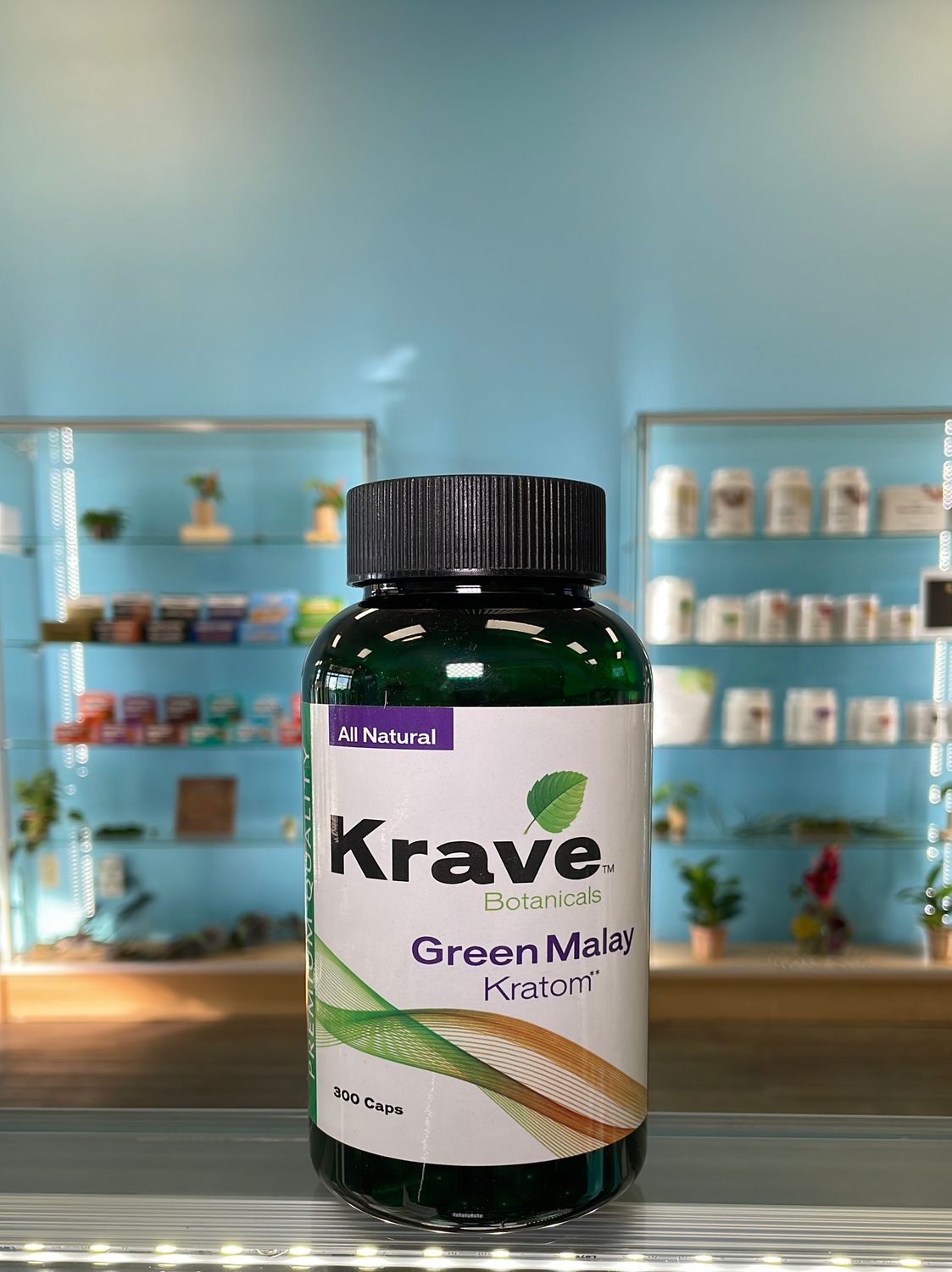 Krave Kratom Capsules 300ct - Green Malay