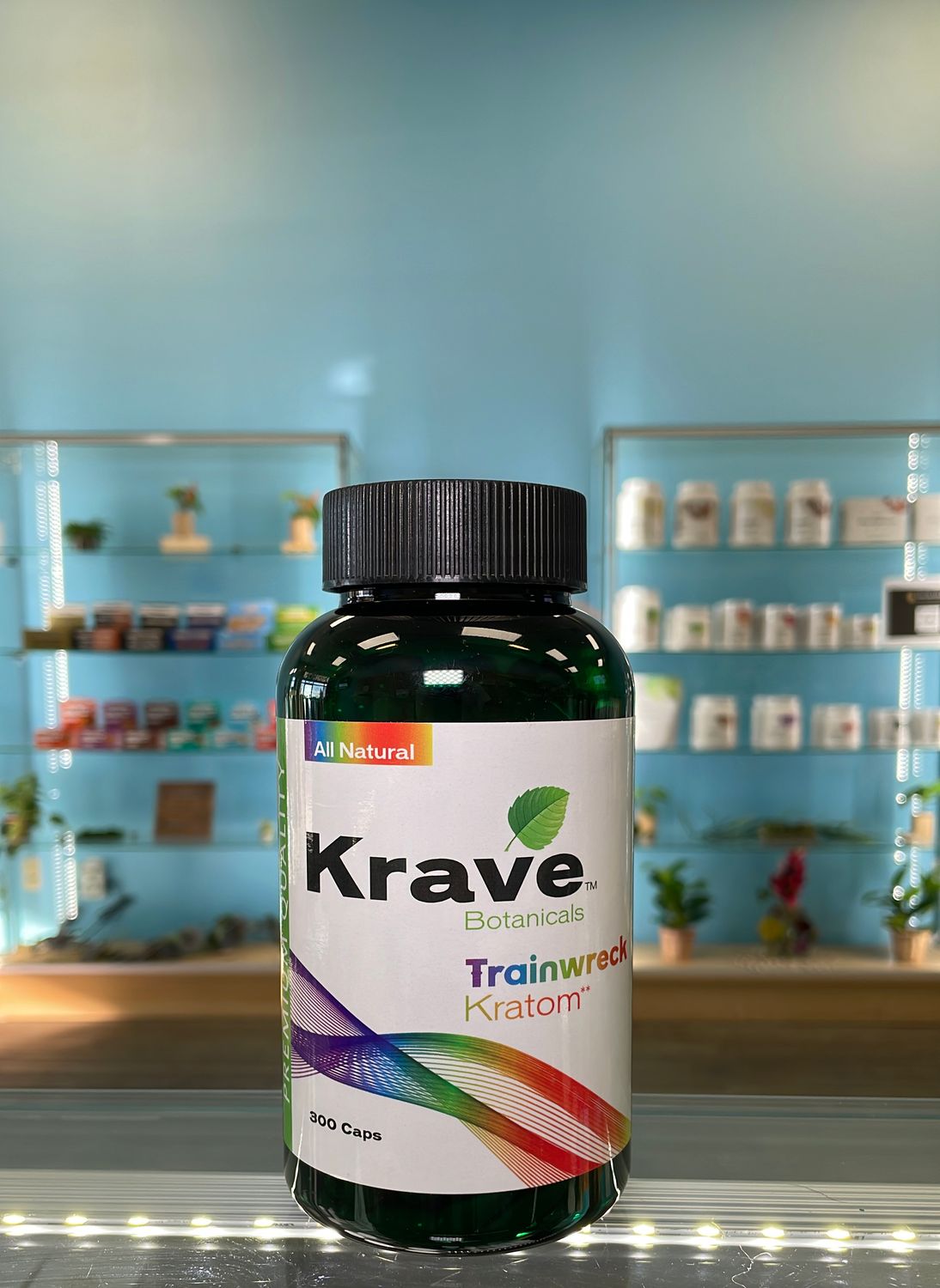 Krave Kratom Capsules 300ct - Trainwreck