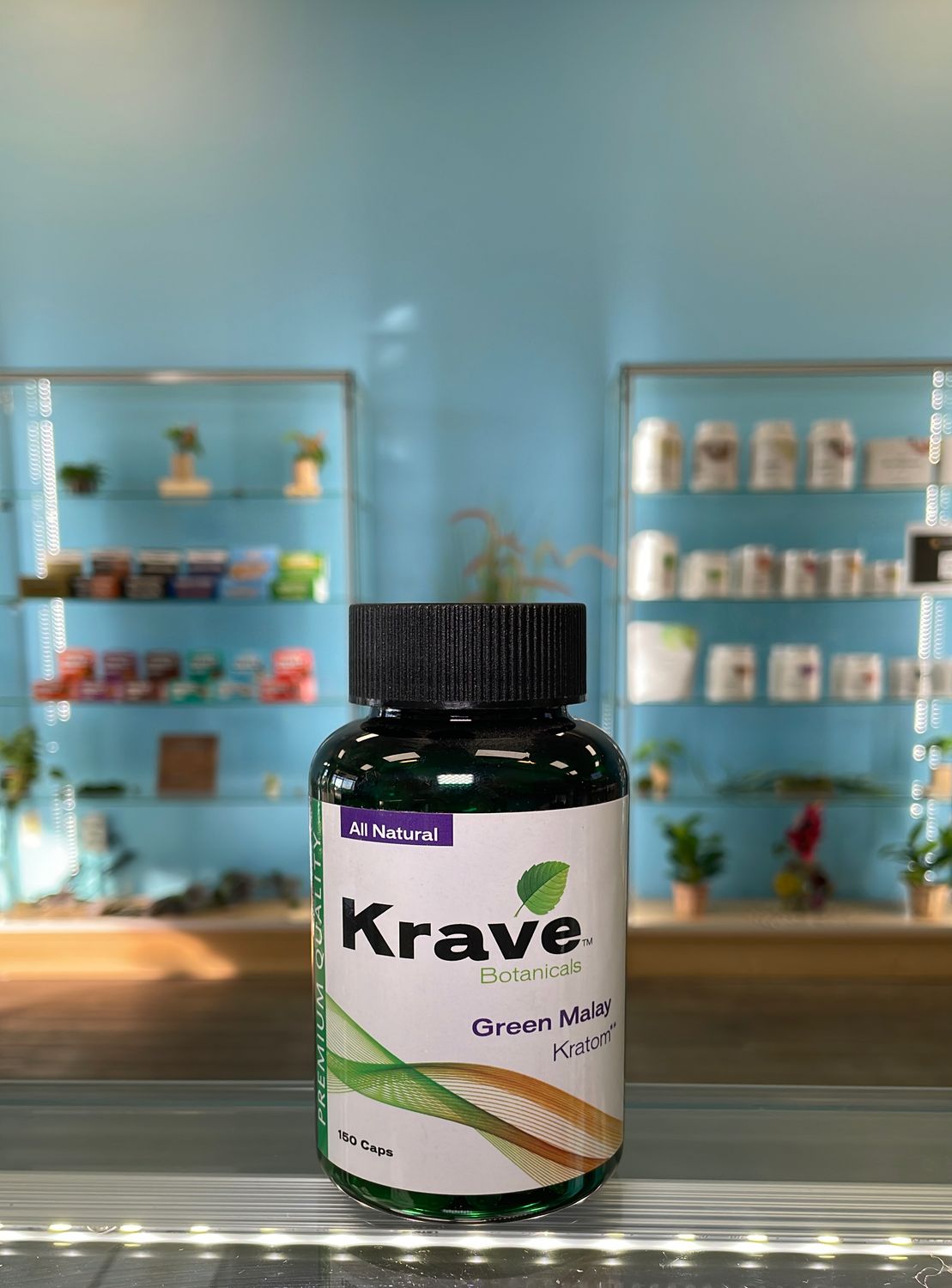 Krave Kratom Capsules 150ct - Green Malay