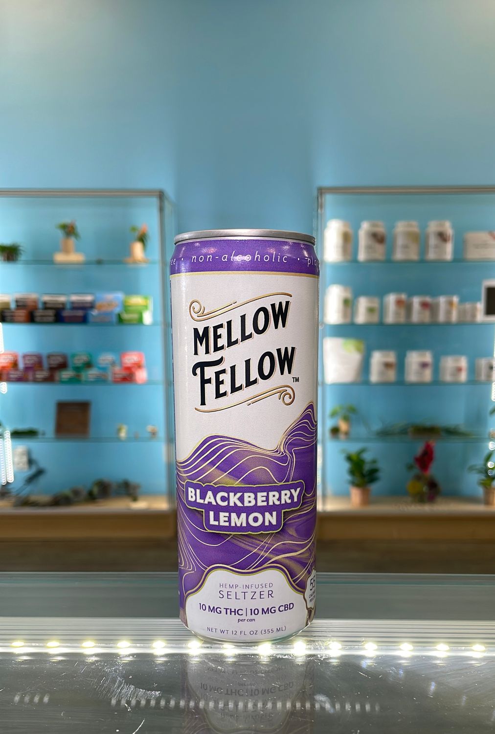 Mellow Fellow Seltzer - Blackberry Lemon
