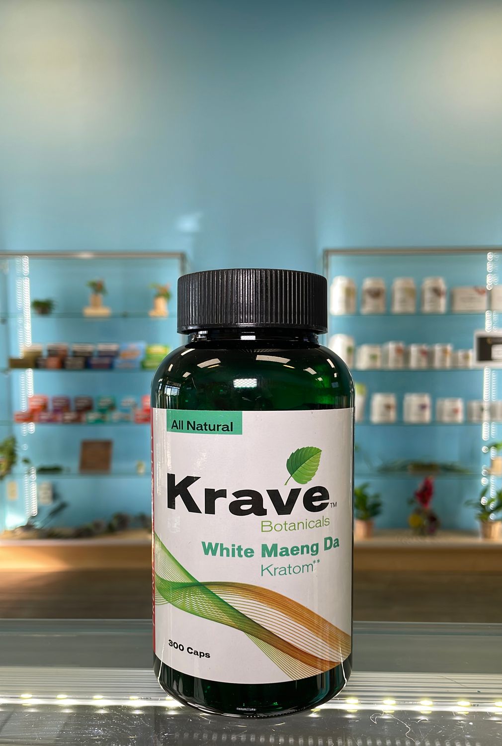 Krave Kratom Capsules 300ct - White Maeng Da