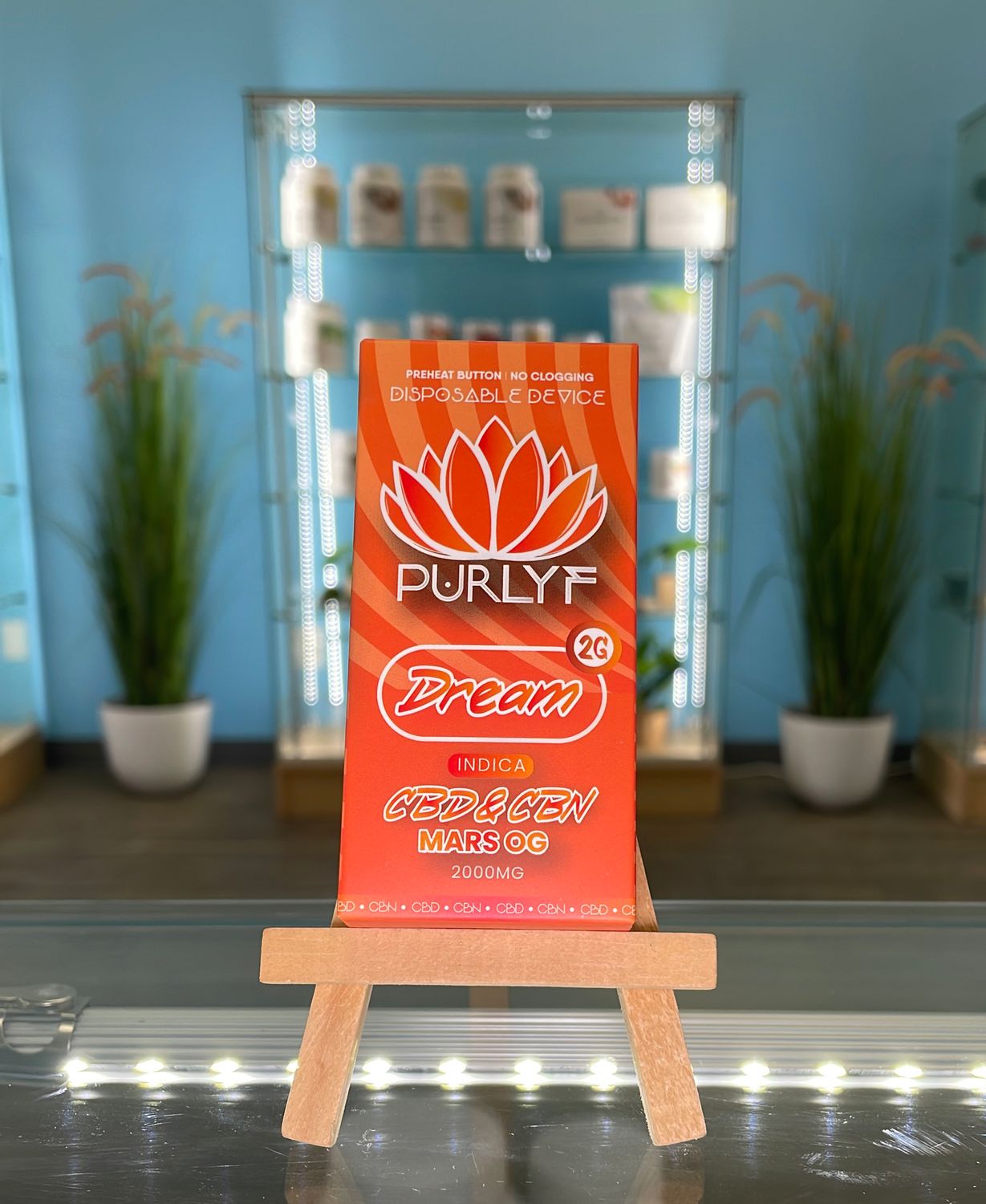 Purlyf 2g CBD Dispo - Mars OG