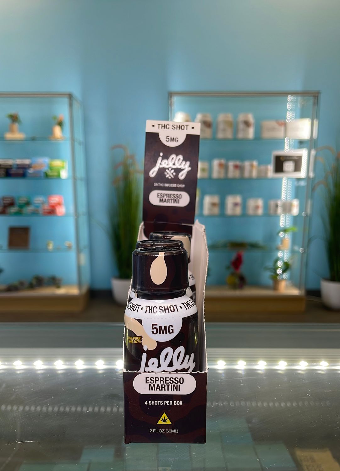 Jelly D9 5mg THC Shot - Espresso Martini