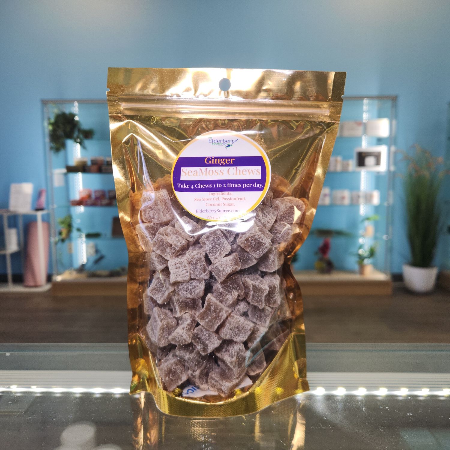 Sea Moss Chews Ginger - 12oz