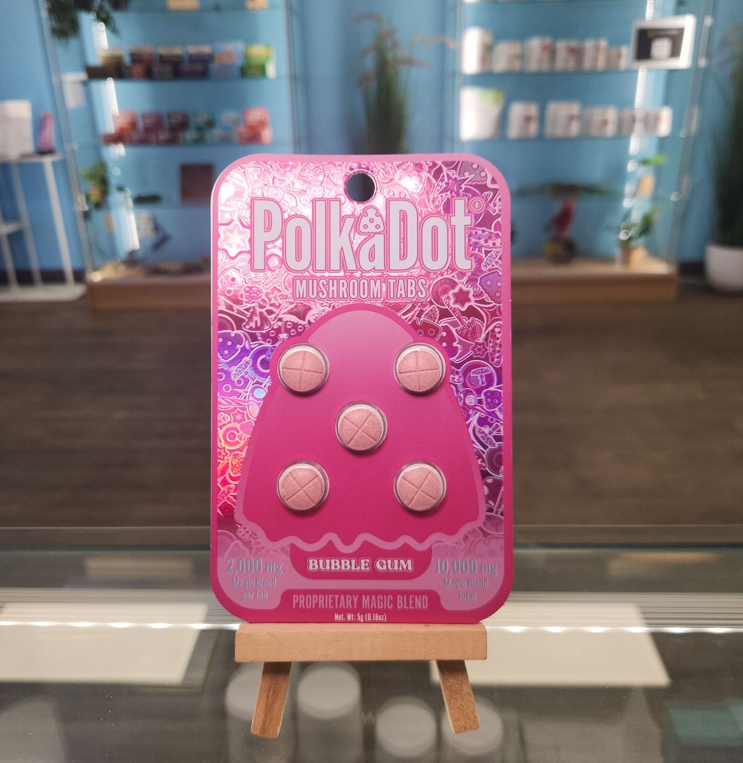 Polka Dot Tablets 10,000mg 5ct - Bubble Gum