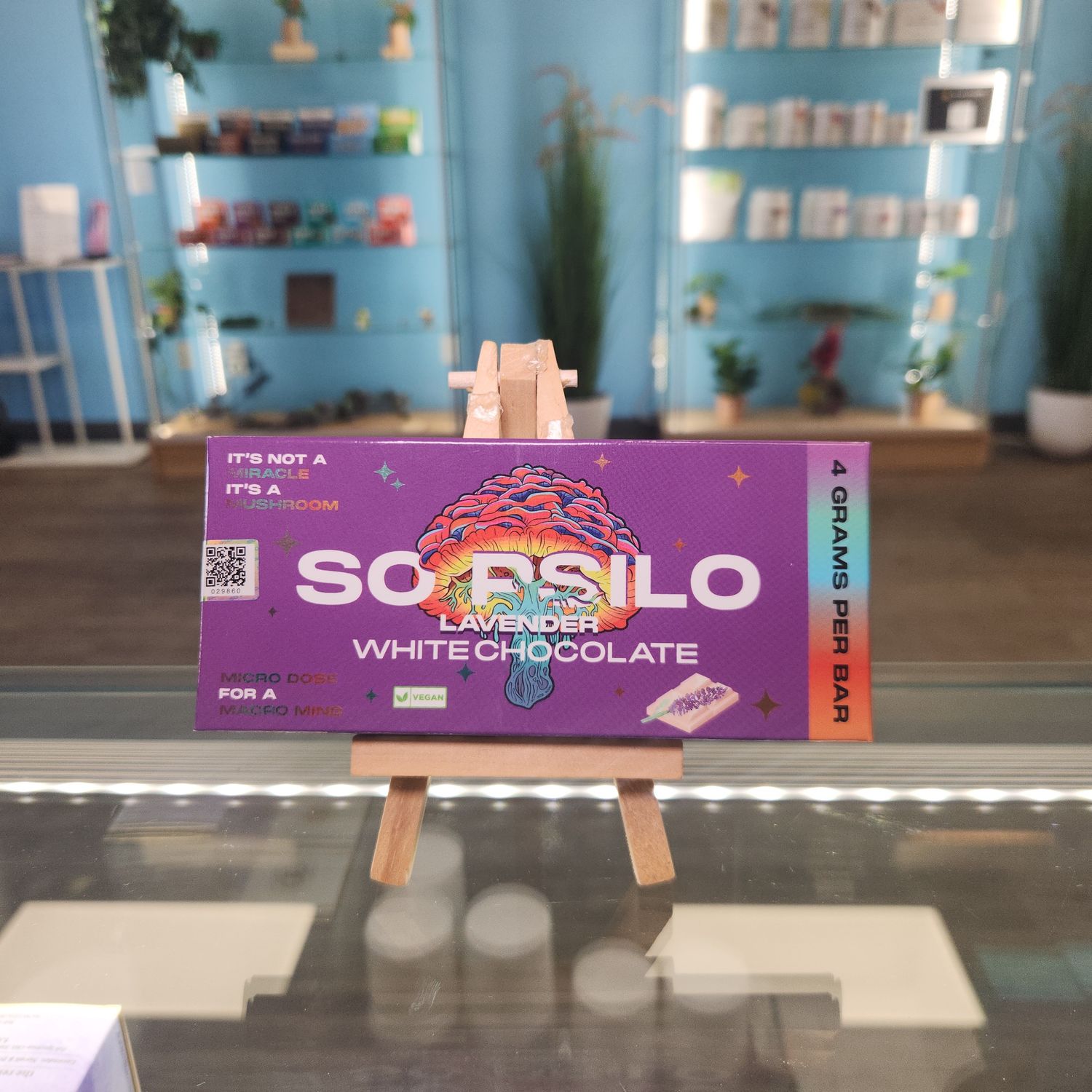 So Psilo Chocolate Bar - Lavender White Chocolate
