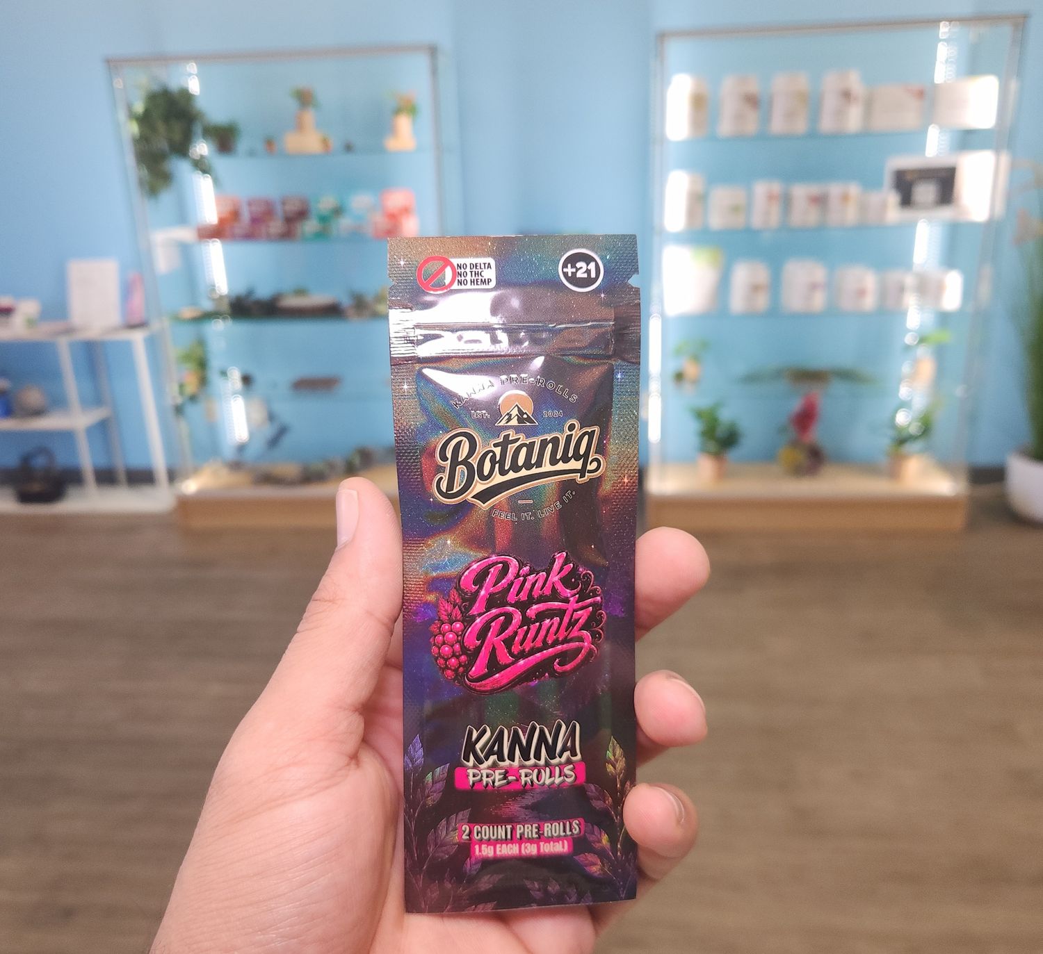Botaniq Kanna Pre-Rolls - Pink Runtz